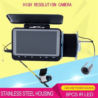 Cercador de peixos visible sota l'aigua